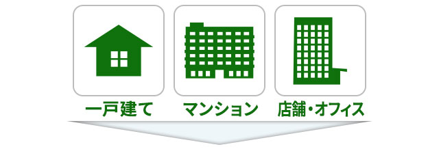 一戸建て マンション 店舗オフィス